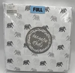 Bungalow Studio Full Sheet Set Flat Fitted 2 Standard Pillow Cases Elephants!. Fixed Price $29.95.