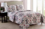 Vcny Home Wyndham 3-PIECE Multicolor Medallion Quilt Set, King, Adult, Unisex. Fixed Price $29.00.