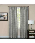 3PCS Achim Windsor Pinch Pleated Window Panel, 34" X 84" - Silver. Fixed Price $39.00.