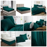 1000 Tc Or 1200 Teal Bedding Egyptian Cotton Solid Select Item & Us Size. Fixed Price $39.08.
