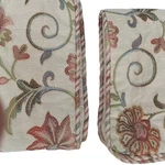 Set Of 2 Croscill Tapestry Pillow Shams Standard Puffy Shabby Boho Floral. Fixed Price $20.00.