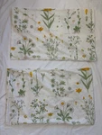 Set 2 Ikea Strandkrypa Pillow Cases Standard Size Cotton Euc. Fixed Price $23.99.