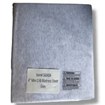 Delta Children Mini Crib Mattress Fitted Bed Sheet Grey 1 Pack. Fixed Price $7.99.