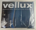 Vellux Original 100% Nylon Blanket Navy Blue Twin New. Fixed Price $21.11.