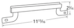 Music City Metals Grill Part # 09426 Burner, Cross-over, 11.8125 X 2.3125; Br. Fixed Price $15.05.