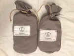 Restoration Hardware Pisolo Italian 50 Year Wash Linen Set Of 2 King Shams Nwt. Fixed Price $75.00.