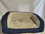 Medium Serta Quilted Orthopedic Foam Bolster Couch Pet Bed. Fixed Price $15.00.
