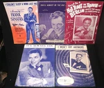 Frank Sinatra Sheet Music X5 Hot Time Berlin Always You One Love Cry Sleep 1940S. Fixed Price $22.00.