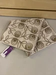 Donny Osmond Home Cotton X20 In Embroidery European Sham 100% Nwt. Fixed Price $22.99.