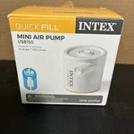 Intex Air Pump Compact Portable Quick Fill Cylinder Mini Rechargeable Usb-c. Fixed Price $14.95.