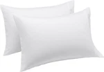 !100% Microfiber King Pillowcases Set 2 Solid White, Wrinkle Fade Resistant!. Fixed Price $8.00.