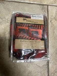 Buffalo Check Euro Pillow Sham By Park Designs Made India 26X26" Cotton Bear. Fixed Price $18.99.