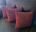 3 Threshold Beaded Throw Toss Pillows New 10IN. Fixed Price $25.00.