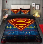 Superman Christmas Full Bedding Duvet Covers Set (4PCS). Fixed Price $69.99.