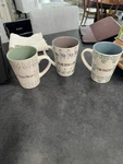 Pfaltzgraff Mug Set Of 3 Cat Dog Llama Design Quotes Ceramic. Fixed Price $45.50.