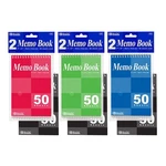 Bazic 50 Ct. 4" X 6" Top Bound Spiral Memo Books (2/PACK), Of 24. Fixed Price $50.89.