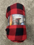 Biddeford Blankets Comfort Knit Heated Throw 50X62 Red Black Plaid Fleece Elect. Fixed Price $24.99.