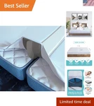 Twin To King Bed Bridge Seamless Conversion With Attached Sheet Instantly. Fixed Price $126.26.
