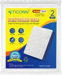 2 Pack Heavy Duty Waterproof Queen Mattress Moving Storage Bags 1.5 Mil. Fixed Price $20.99.