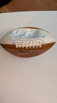 Walter Payton Signed Wilson White Panel Leather Ball - Bears Hof. Fixed Price $363.00.