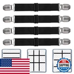 Goodtimes Adjustable Bed Sheet Clips Fasteners Holder Straps And. Fixed Price $12.82.