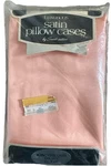 New Set Of 2 Scent-sation Pillowcases King Size Luxurious Satin Color Peach Vtg. Fixed Price $20.40.