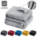 Large Plush Fleece Throw Super Soft Reversible Twin Queen Size Sofa Bed Blankets. Fixed Price $13.49.