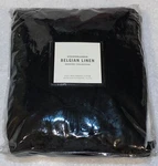 Nip Restoration Hardware Stonewashed Belgian Linen Black Full Boxspring Cover. Fixed Price $84.92.