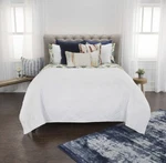 Rizzy Home BQ4834 Piece Quilt Set - Cream Queen Simpson White. Fixed Price $49.95.