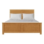Winston Wooden Platform Bed Oak Queen. Fixed Price $413.13.