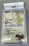 Spa Bella Set Of 2 Silky Smooth Standard Pillow Cases Floral Polyester. Fixed Price $10.00.