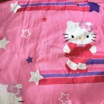 Hello Kitty Pink Twin Size Fitted Sheet Stars Sanrio 2013 Franco. Fixed Price $12.71.