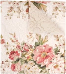 Greenland Home Grace - Classic Traditional Floral Cotton Quilted Throw Blanket. Fixed Price $56.09.