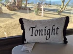 Manual Woodworkers & Weavers Mood Novelty Accent Toss Throw Pillow Tonight Not. Fixed Price $89.95.