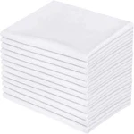 White Standard / Queen Pillowcases Set Of 12, Percale Heavy Quality. Fixed Price $29.99.