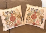 Tache Home Floral Embroidered Throw Pillow Cover Set Cottage Farmhouse. Fixed Price $19.99.