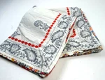Anthology Pillow Shams (2) Boho Style Floral Paisley 19X24 100% Cotton. Fixed Price $16.99.
