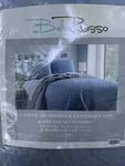 Belle Russo 3 Piece Reversible Coverlet Set Back To School Bedding + 2 Shams New. Fixed Price $25.99.