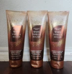 Bath & Body Works Warm Vanilla Sugar Ultimate Hydration Cream (set Of 3). Fixed Price $35.00.