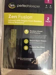 Nwt Serta 2 Pack Zen Fusion King Size Pillow Cover Protectors Zippered Bamboo. Fixed Price $23.00.