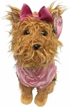 Nickelodeon Jojo Siwa Bowbow The Dog Plush 17" Pillow Buddy Pink Sparkle Jacket. Fixed Price $34.99.