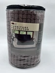 Innovative Textile Solutions Chocolate Furniture Protector Puffs Loveseat. Fixed Price $56.00.
