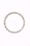 Diamond Bezel In Gold Baguette Cut Fits Rolex Datejust 31MM (midsize). Fixed Price $1614.72.