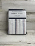 New Tommy Hilfiger Red, Blue & White Pinstripe Standard Pillow Cases- Set Of 2. Fixed Price $28.99.
