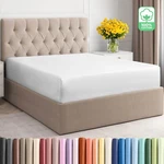 400 Thread Count Fitted Sheet Only, 100% Cotton Soft Sateen By Cgk Linens. Fixed Price $55.99.