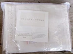 Taylor Hampton Cream Standard 21" X 27" New. Fixed Price $24.00.