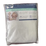 Sealy Allergy Protect Waterproof Crib Mattress Pad Antimicrobial New. Fixed Price $14.99.