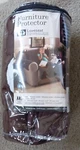 Innovative Textile Microfiber Loveseat Furniture Protector, Chocolate. Fixed Price $24.00.