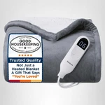 Bedsure Heated Throw - Fast Heating Electric Blanket, Soft Flann. Fixed Price $51.79.