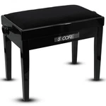 5 Core Piano Bench Height Adjustable Padded Cushion Solid Wood Keyboard Stool. Fixed Price $53.86.